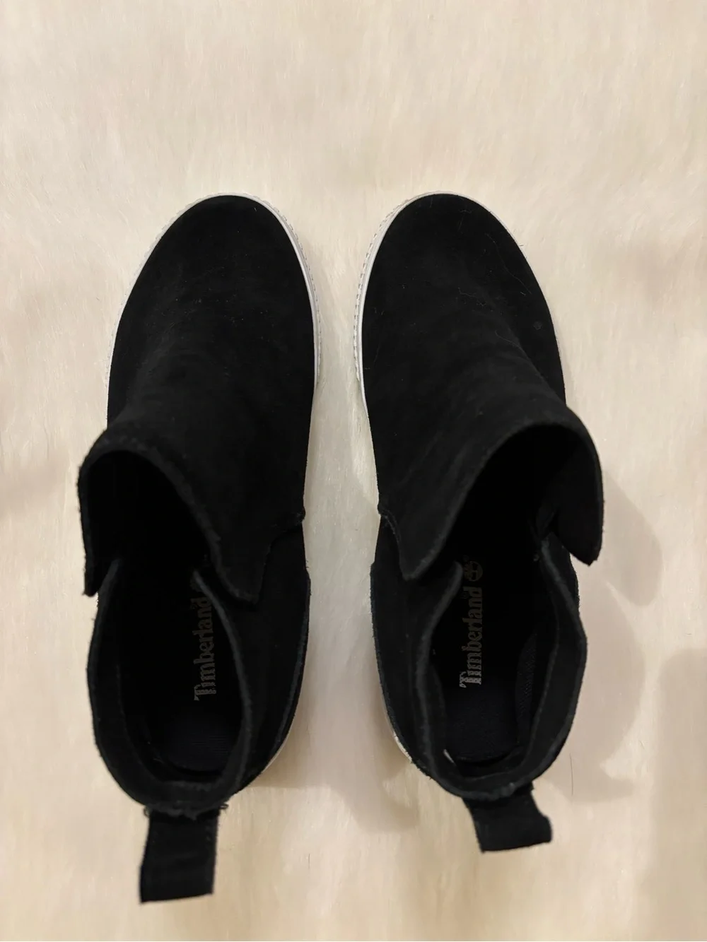Timberland Skyla Bay Booties in Black Suede